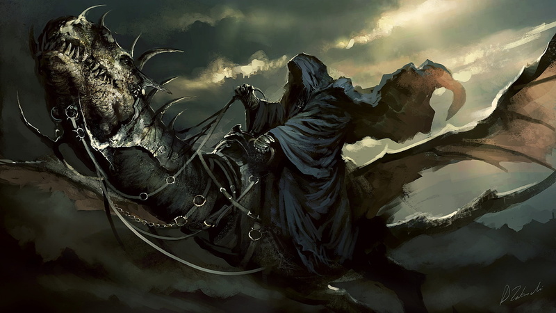 Nazgul, art, The Lord of the rings, 1080P, cloak