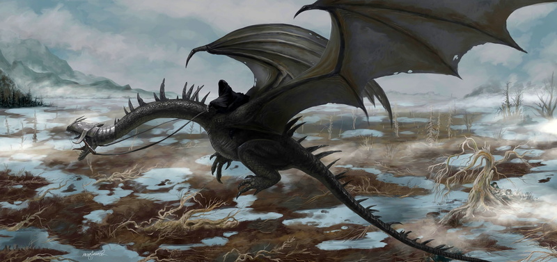 Nazgul, Ghost, 4K, art, Ulairi, The Lord Of The Rings, The Dead Marshes