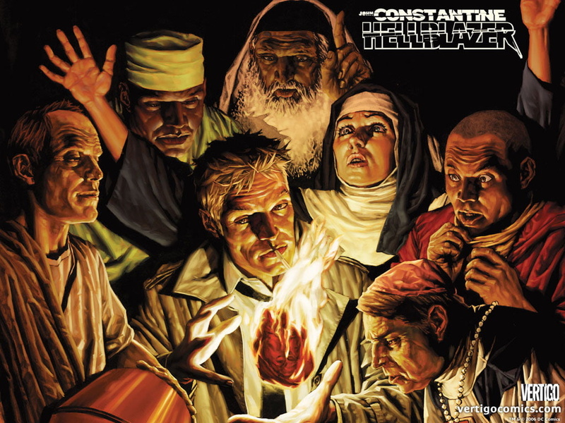 constantine, 480P, comics, hd, poster, hellblazer