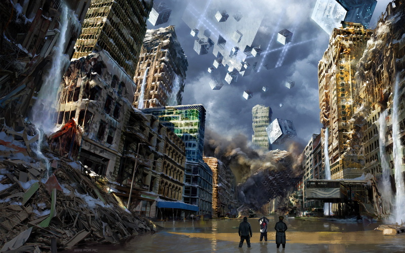 outdoors, men, people, buildings, incidental people, nature, skyscraper, built structure, city, office building exterior, medium group of people, motion