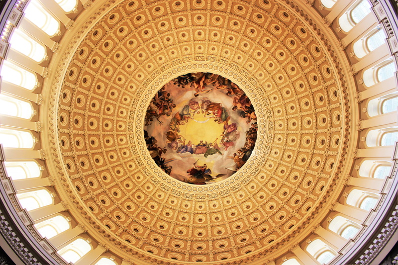 design, government, circle, religion, low angle view, place of worship, rotunda, decoration, travel destinations, ceiling, geometric, built structure, tourism