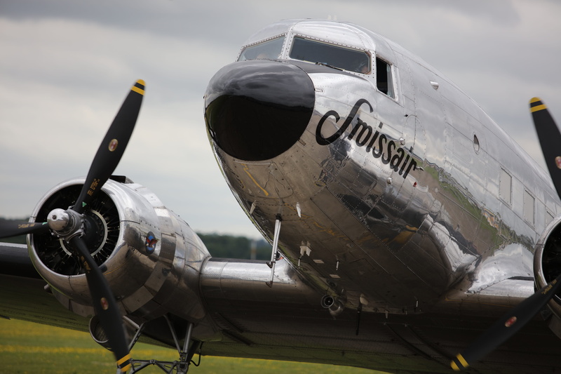aircraft, day, aeroplane, flying, aviation, 8K, transportation system, outdoors, aerospace industry, gray, engine, propellers, sky, daytime, fighter plane