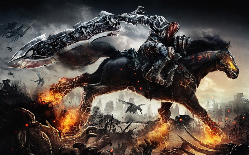 war, rides, 1080P, darksiders