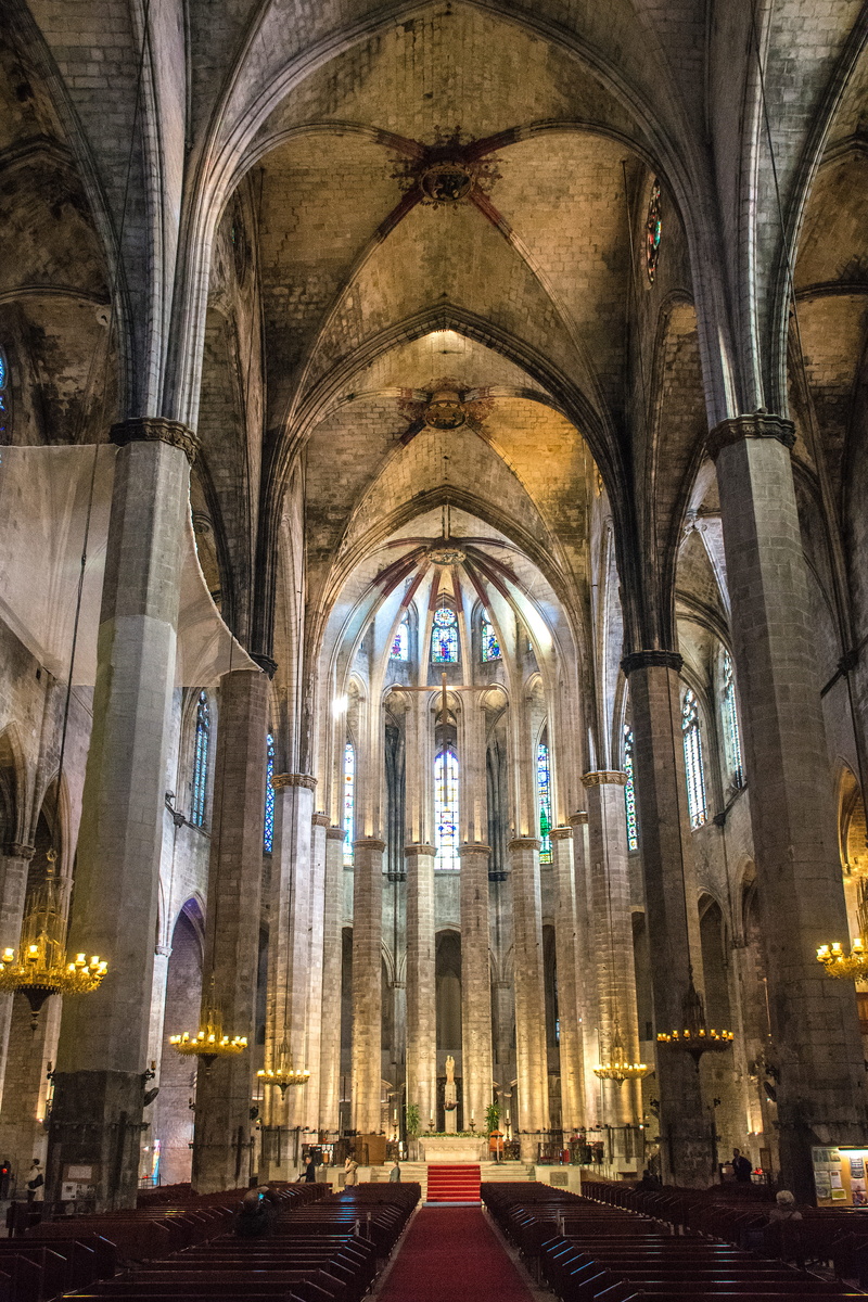 pew, glass, built structure, stained glass., history, columns, vault, stone, the past, religion, chapel, gothic style, arch, faith, indoors, architectural column