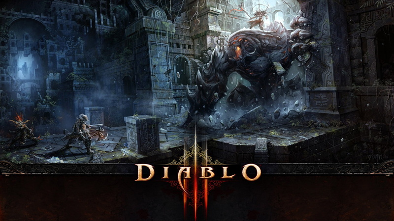 1080P, Diablo 3: Reaper of Souls, Diablo, Witch Doctor (character), creature, Barbarian, castle, Diablo III