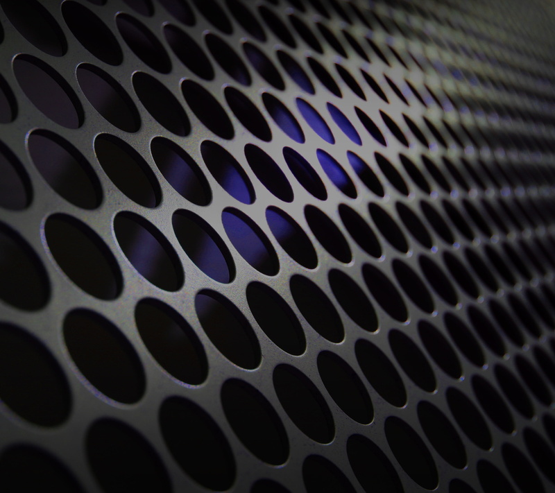 Steel, Macro, Mesh, 2K, Aluminium, Surface