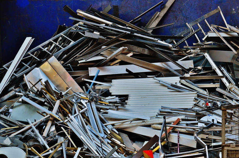 high angle view, abandoned, day, no people, ruined, metal, still life, Scrap Metal, technology, wood - material, scrap iron, heap, nature, 5K, damaged