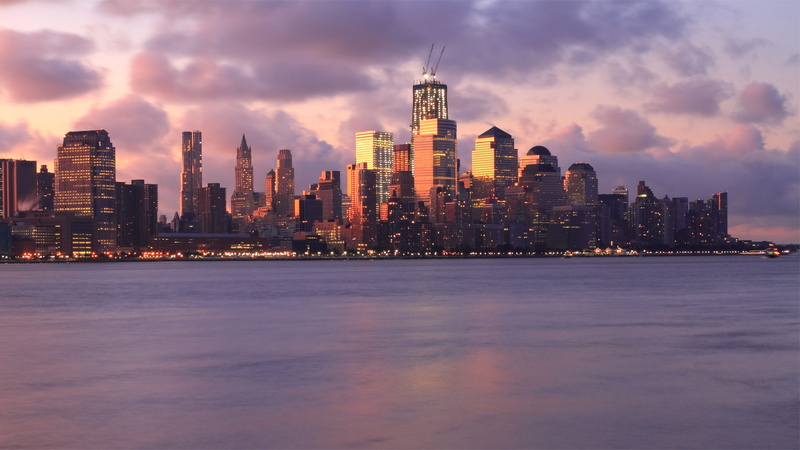 skyscraper, downtown district, tower, office building exterior, water, Wordpress, landscape, urban skyline, travel destinations, City, sky, no people, background