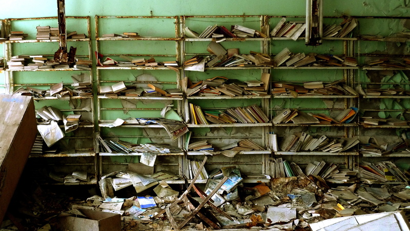 large group of objects, bad condition, architecture, industry, abundance, apocalyptic, nature, indoors, no people, old paper, damaged, 4K, rusty, books