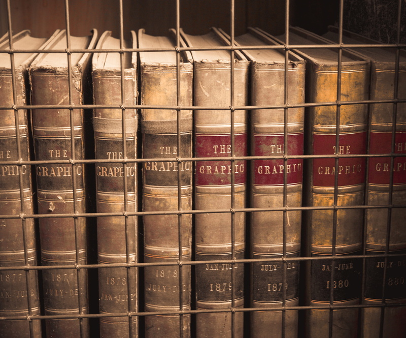 collection, communication, antique, dust, indoors, text, no people, metal, old, literature, reading, western script, castle howard, backgrounds, bookshelf