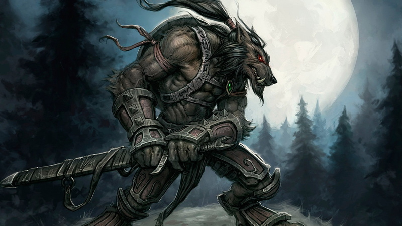 werewolves, 1080P, artwork