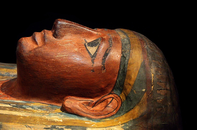 craft, still life, artifact, ear, eye, Mummification, leather, decoration, egypt, anthropogenic, funeral, indoors, single object, history, ritual, desiccation