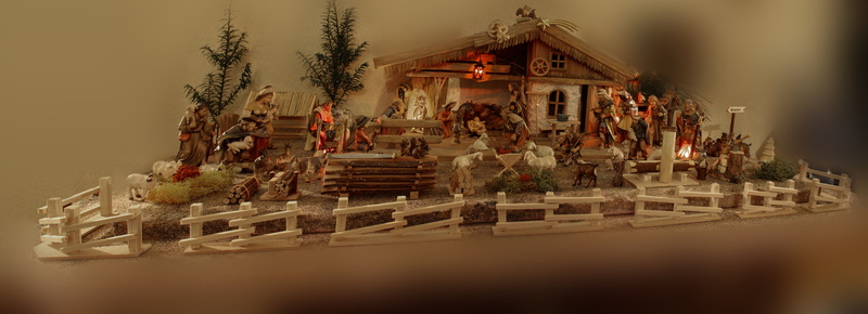 art and craft, adult, selective focus, celebration, nativity scene, women, history, white, indoors, day, representation, male likeness, miniature, framed