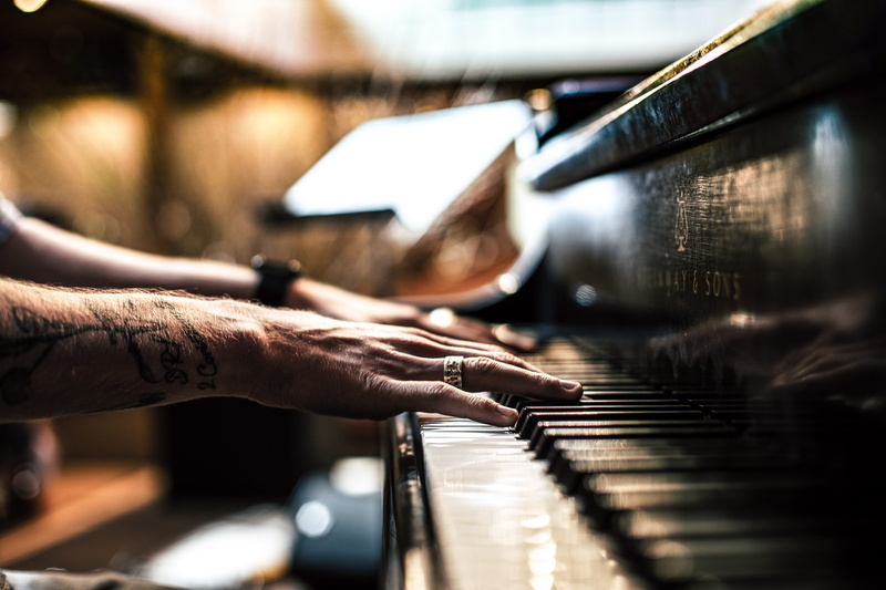 jazz Music, musician, old-fashioned, practicing, human Finger, human Hand, close-up, hopeingod, chord, tattoo, 5K, classical Music, minnesotum, entertainment