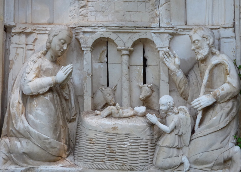 Stall, 2K, male likeness, art, place of worship, representation, day, belief, angel, statue, manger, religion, carving - craft product, joseph, the past