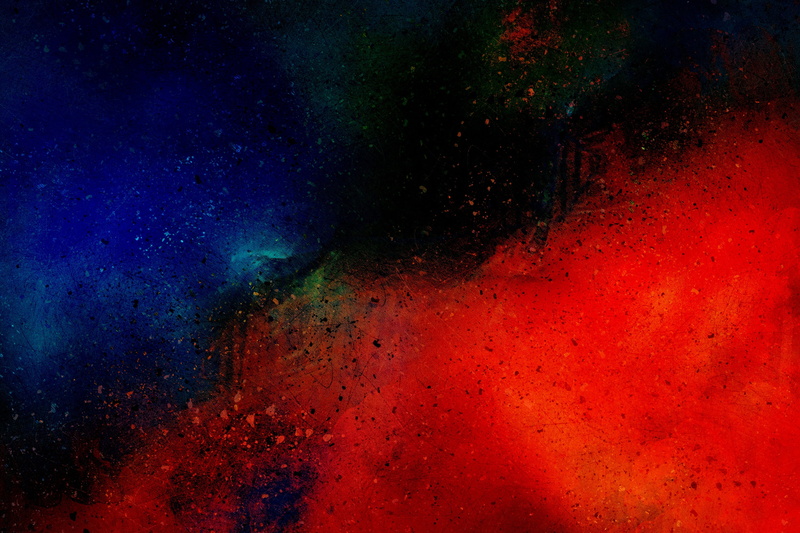 yellow, indoors, fantasy, creativity, vitality, night, mystery, full frame, holi, stains, black Color, abstract, dust, color Image, backgrounds, red, blue