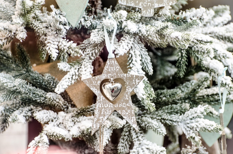 gray, tree, christmas baubles, ornate, christmas decoration, coniferous tree, christmas Ornament, sparkle, christmas star, branch, christmas, christmas time