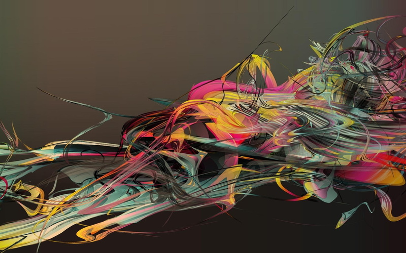 cool, 1080P, colors, fractal, 3d and abstract