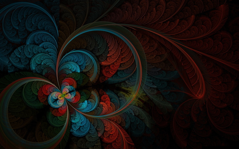 abstract, hd, fractal, 2K