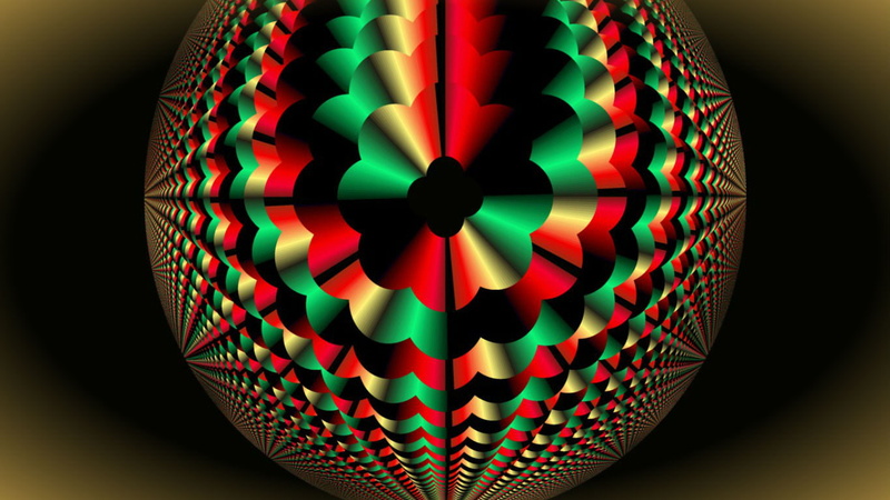 fractal, illusion, optical, hd, abstract, 720P
