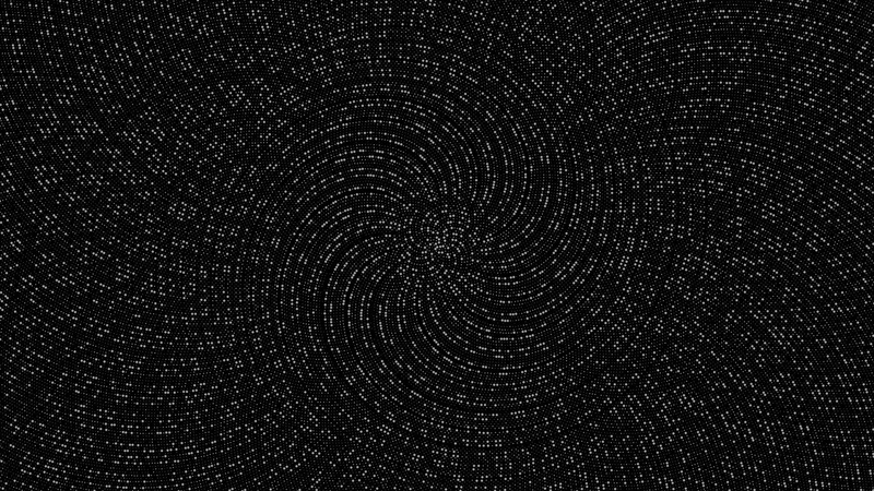 Golden Ratio, pattern, monochrome, 1080P, dots