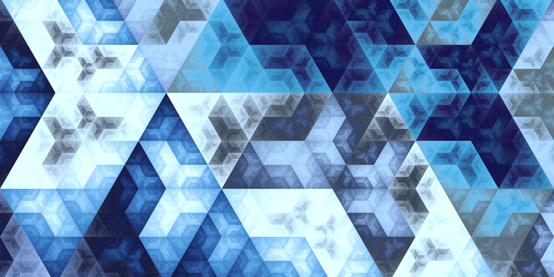 2K, mathematics, digital art, hexagon, Triangle, Apophysis, Golden Ratio, Fibonacci Sequence, 3d, Fractal