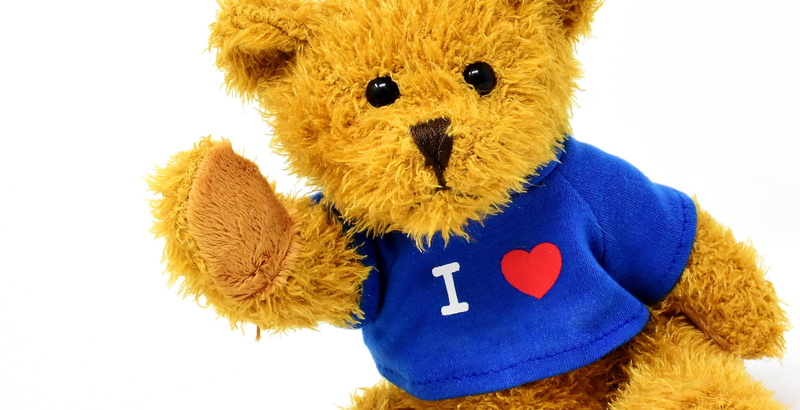 plush, sweet, children, toy, offspring, animal, children toys, innocence, teddy bear, fun, red, softness, bears, close-up, soft toy, cuddly, representation