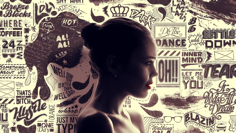 looking, Trippy, close-up, women, beautiful woman, headshot, CGI, wealth, business, digital composite, one person, contemplation, representation, adult