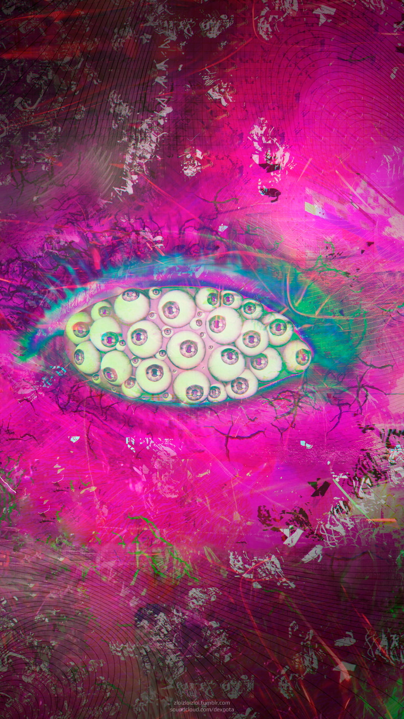 1080P, eyes, album covers, cover art, dubstep, abstract, psychedelic, trippy, purple background, glitch art