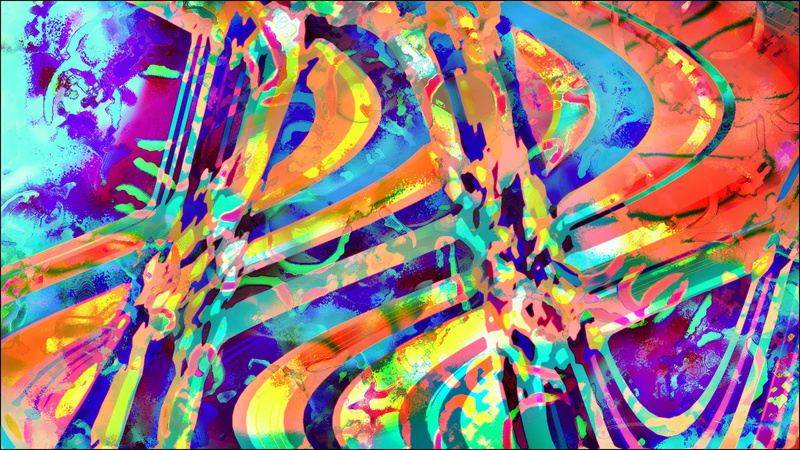 paint, full frame, indoors, creativity, multi colored, messy, textured, abstract, abstract lsd trippy brightness space psychedelic digital art artwork surreal