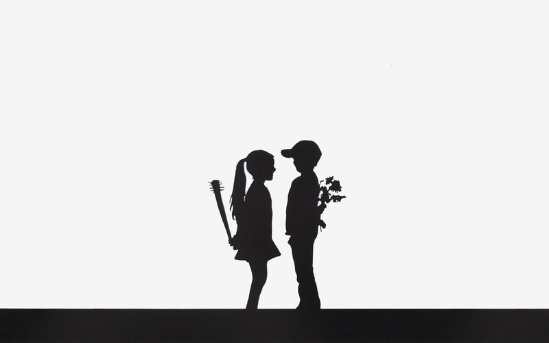 business, the Human Body, isolated, silhouette, females, vector, nature, adult, friendship, people, copy space, full length, bonding, focus on Shadow, girl