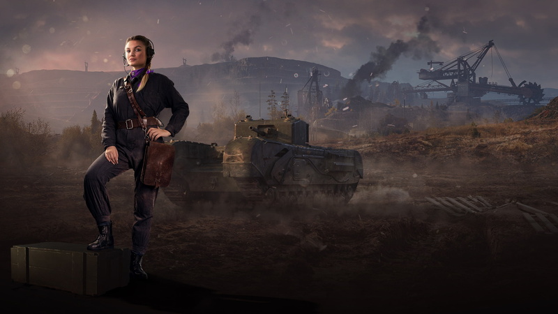 CHURCHILL III, The action " live", Charlotte Wells, worldoftanks, 1080P