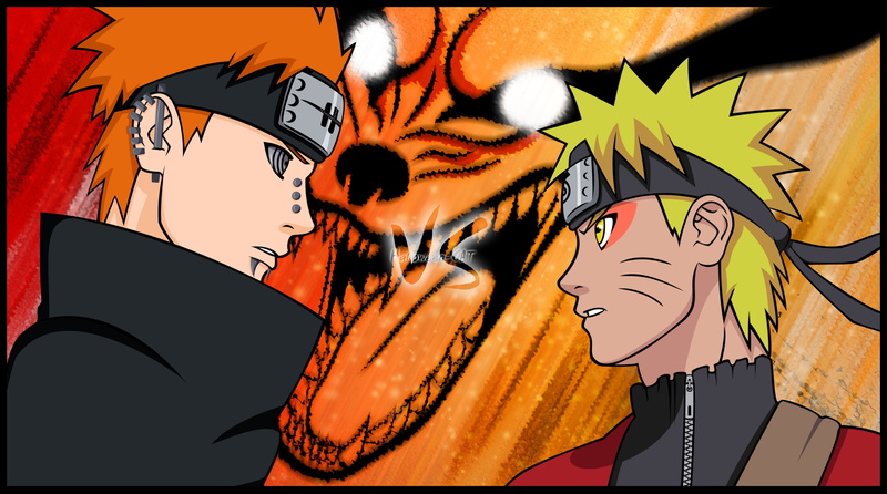 kyuubi, akatsuki, shippuden, sage, 2K, pein, naruto, uzumaki, mode