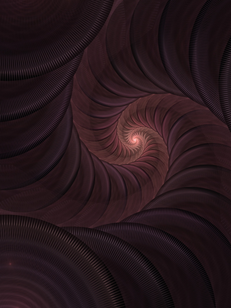 abstract backgrounds, curve, leather, striped, Dark, full frame, textured, no people, geometric shape, science, indoors, swirl, shape, 4K, Fractal art
