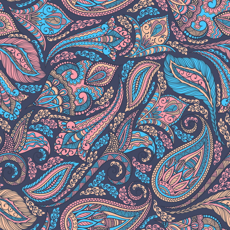 ornament, Paisley, 1080P, background