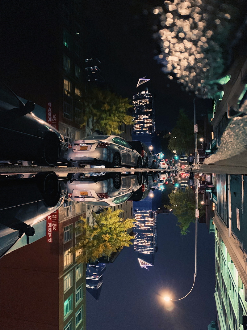residential district, creative, 4K, nightlife, architecture, car, no people, nature, shotoniphone, night, illuminated, reflection, street, built structure