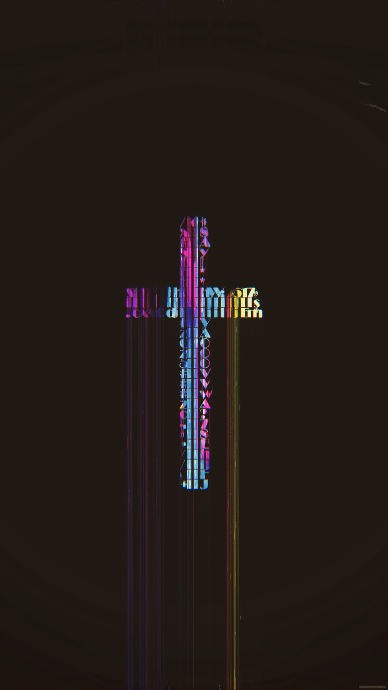 4K, ASCII Art, glitch Art, abstract
