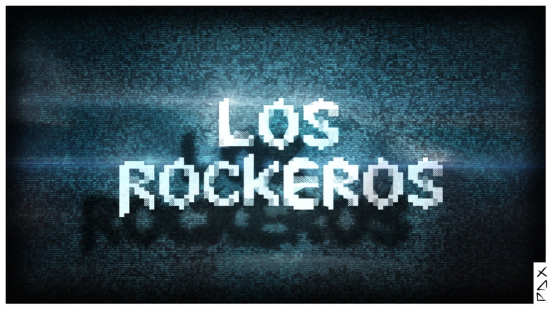 digital art, ASCII Art, Fan Art, Los Rockeros, cgi, 1080P
