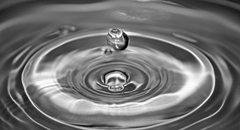 abstract backgrounds, no people, liquid, droplet, falling, rain, motion, 5K, macro, backgrounds, high angle view, purity, aqua, selective focus, rippled