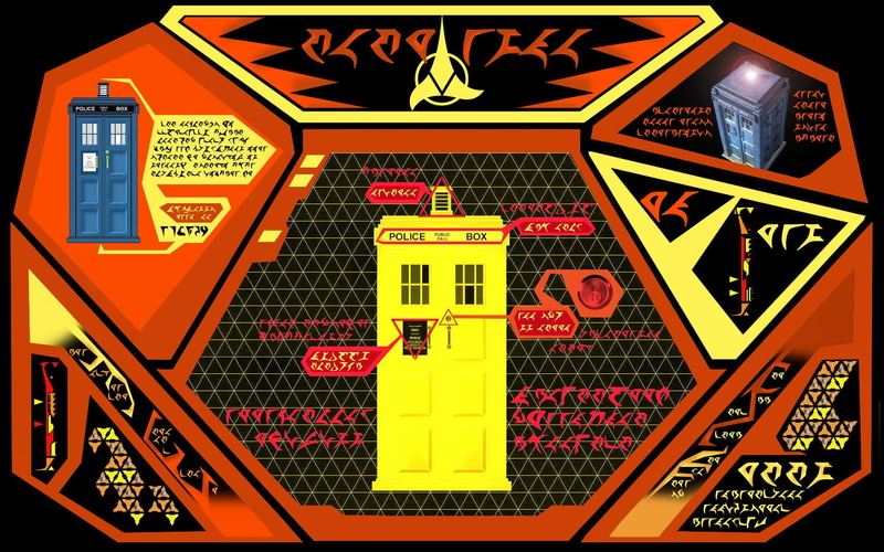 Star Trek, Doctor Who, 1080P, high angle view, information sign, close-up, representation, communication, TARDIS, human representation, white, leisure activity