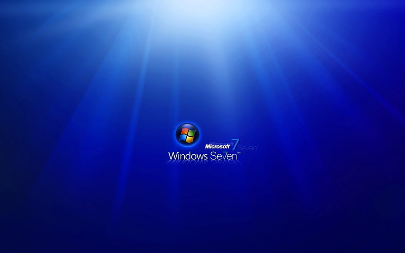 Light, windows, art, microsoft, 7, 1080P, ball, hd, Blue, seven, technology