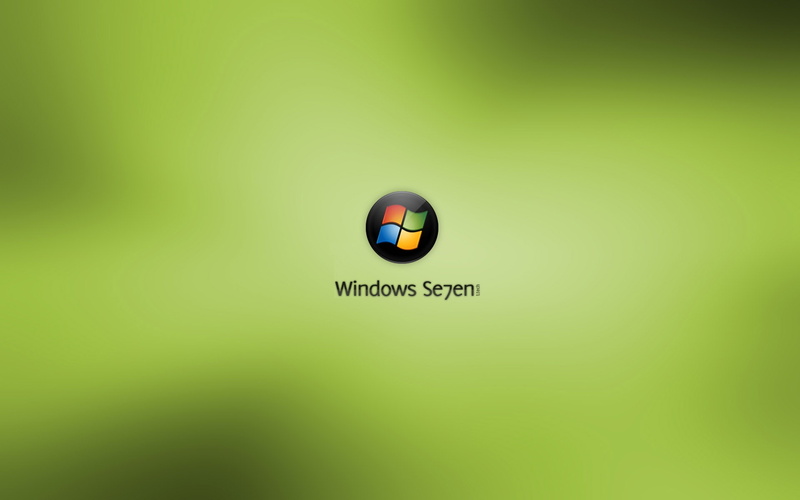 hd, art, Green, seven, Black, ball, microsoft, 1080P, windows, technology, 7