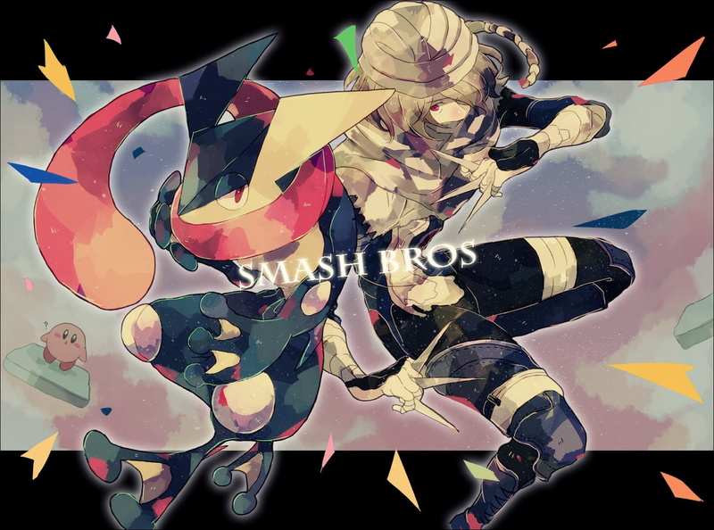 greninja, 720P, kirby