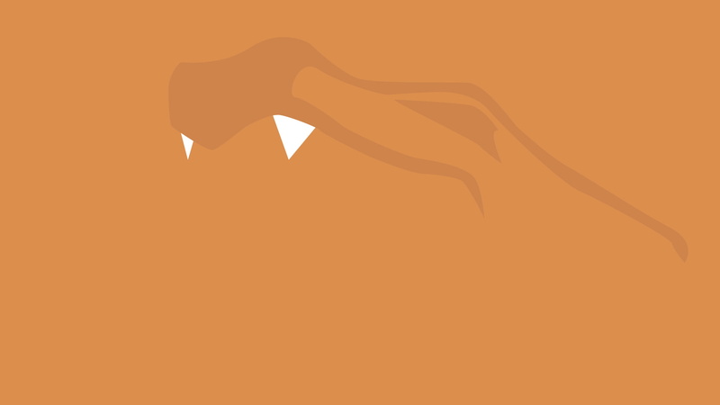 hd, 1080P, vector, minimal, charizard, pokemon, cartoon/comic, orange, art