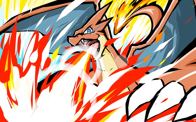 pokemon, 720P, ishmam, Mega Charizard Y, Charizard