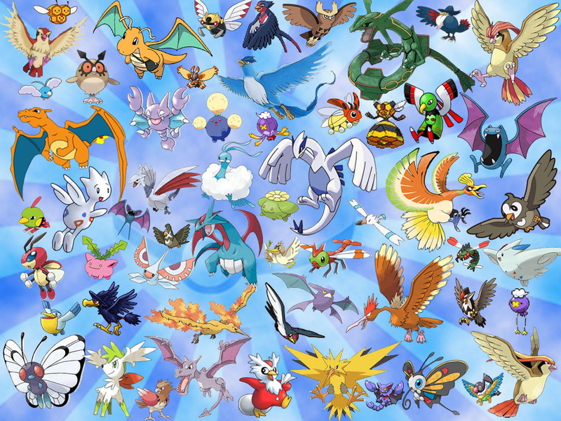 video, cute, video games, animals, games, 480P, pokemon, flying