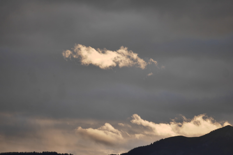 low angle view, storm cloud, mountain, meteorology, outdoors, tranquility, storm, sunset, overcast, land, silhouette, hdwallpaper, fall, 5K, sky, nature