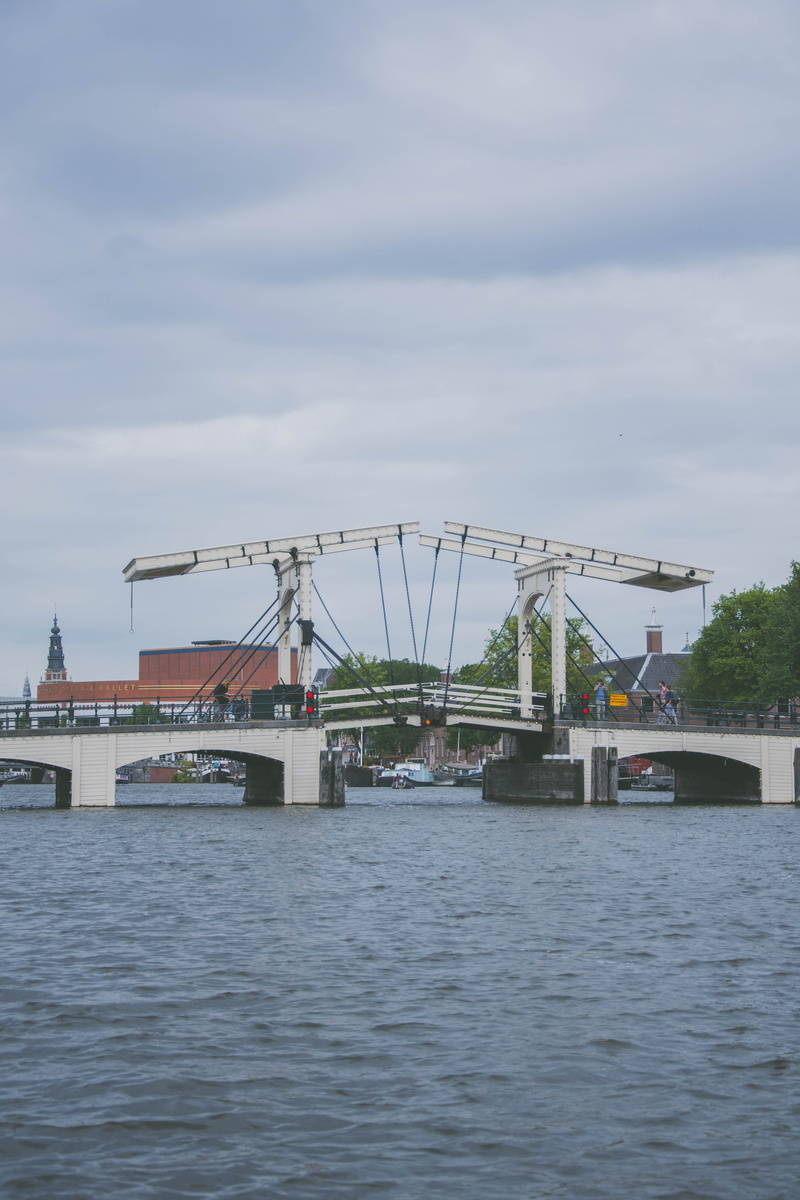 dome, arch bridge, building, human, metropolis, town, bridge, mode of transportation, nautical vessel, person, spire, built structure, water, shipping