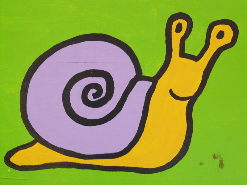 multi colored, painted image, animal, brown, backgrounds, sketch, green color, close-up, black color, snail, drawing, paint, colored background, no people