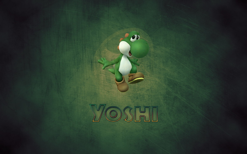 nintendo, video games, yoshi, mario, green, 720P, hd